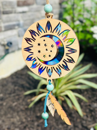 Sun and Moon Suncatcher