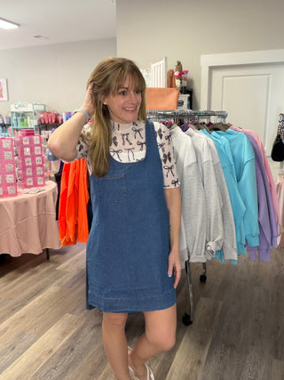 Easy Living Mineral Wash Denim Dress