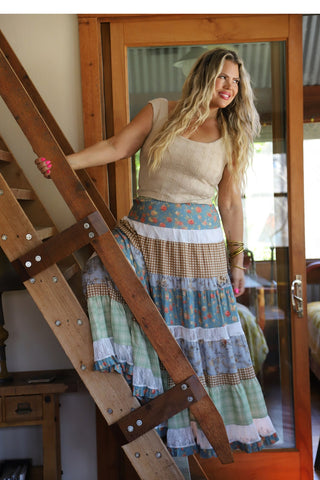 Country Summer Maxi Skirt