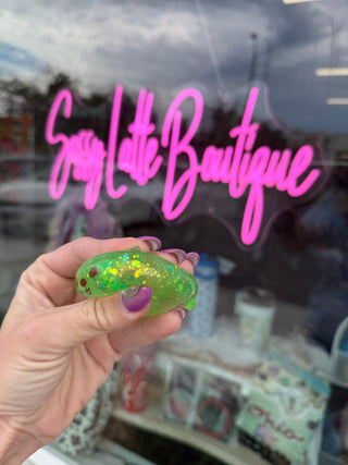 Mini Glitter Cat Squishy