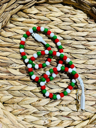 DOORBUSTER Christmas Beaded Phone Charger