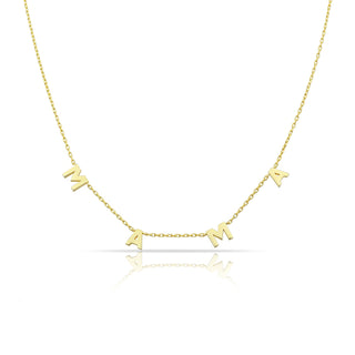 Custom Mini Dover Name Necklace - Water Resistant