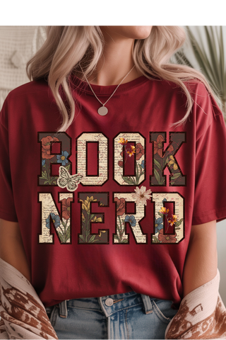 Book Nerd Graphic Tee