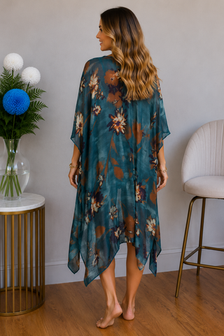 Autumn Bloom Kimono