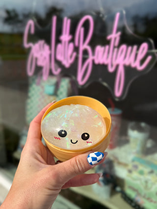 Clear Holographic Dumpling Squishy