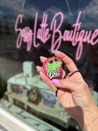 🐊 Later Gator Keyboard Clicker Keychain Fidget