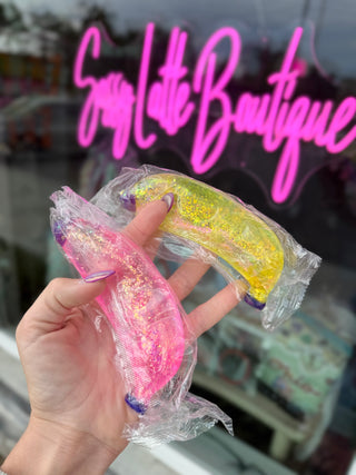 Glitter Banana Squishy