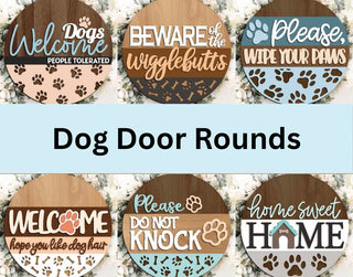 Dog Door Hangers