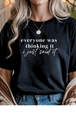 Black Gildan Tee