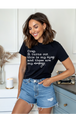 Black Gildan Tee