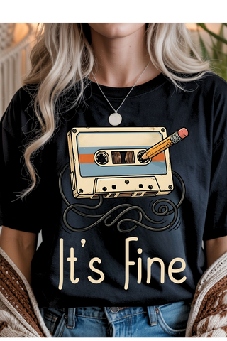It's Fine Graphic Tee