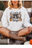White Gildan Sweatshirt