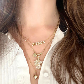 Custom Brooklyn Bubble Letter Nameplate - Water Resistant