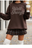 Dark Chocolate Gildan Sweatshirt
