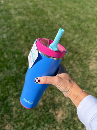 Swig Arctic Splash Leakproof To-Go Tumbler 30oz