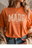 Heather Orange Gildan Tee