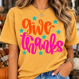 Give Thanks Graphic Tee