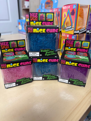 Glitter Cube Squishy