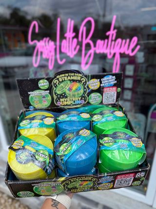 Glow-in-the-Dark Mystery Dumpling Squishy Toy