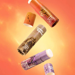 Poppy & Pout The Cosmic Crystal Collection - Natural Lip Balm