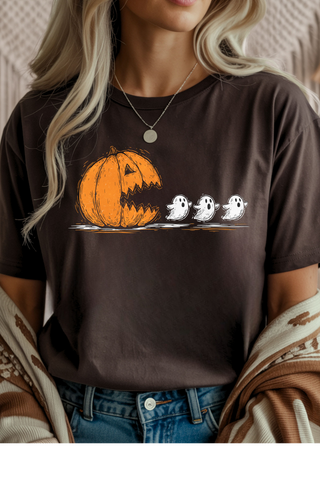 Pumpkin Ghosts Graphic Tee