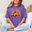 Heather Purple Tee