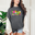 Heather Dark Grey Tee