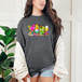 Heather Dark Grey Tee