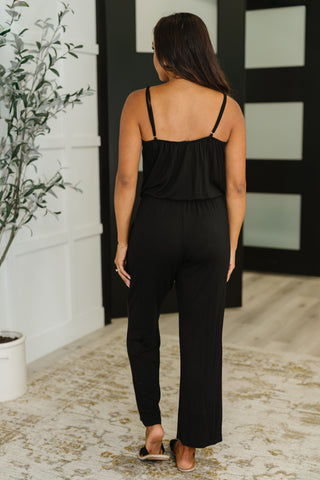 Completely Justified Jumpsuit in Black
