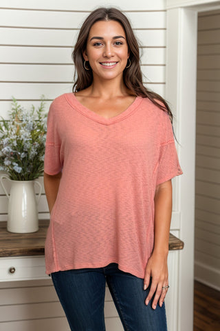 Coral Coast - Short Sleeve Top