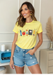 Cornsilk Gildan Tee