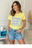 Cornsilk Gildan Tee
