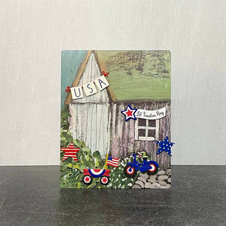 Patriotic Parade Magnets Set of 3