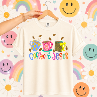 Coffee & Jesus Graphic Tee