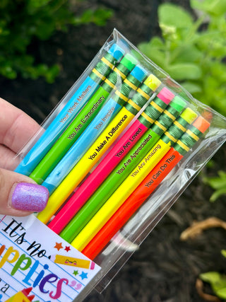 CUSTOM Back to School Pencils