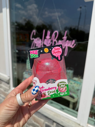 Pink Drink Squishy