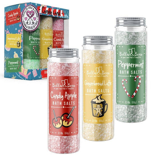 Candy Land Christmas Bath Salts Gift Set