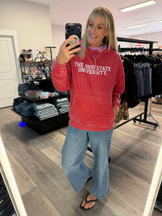 BIG TEN Burnout Everybody Hoodie: Ohio State Buckeyes