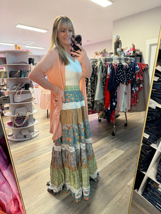 Country Summer Maxi Skirt