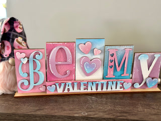 Lucky Charm + Valentine Reversible Standing Blocks