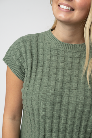 Kelly Knitted Top - Sage
