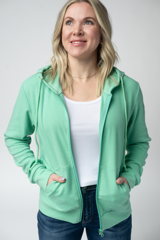 Fullzip Hoodie - Aquamarine