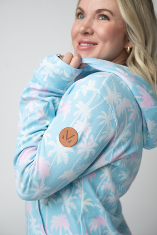 Fullzip Hoodie - Aqua Palm