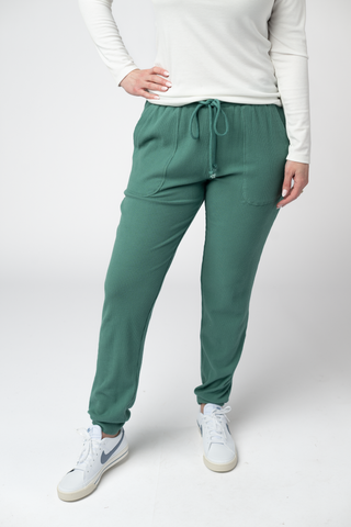 Corrine Joggers - Fern