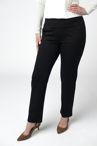 Scuba Ankle Bottoms- Black