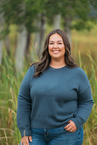 Gianna Pullover Sweater - Teal