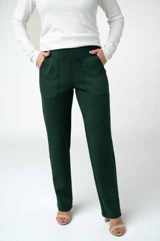 Luxe Ankle Bottoms- Evergreen