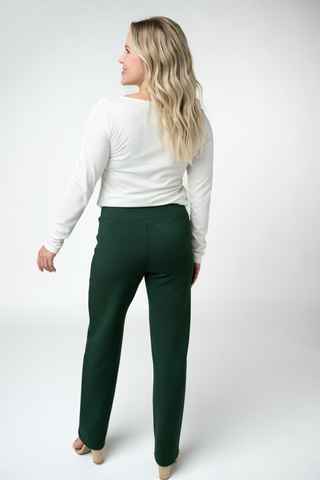 Luxe Ankle Bottoms- Evergreen