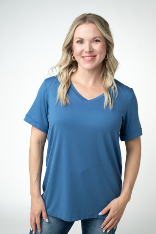 Sophie Top - Winter Blue