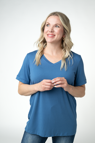 Sophie Top - Winter Blue
